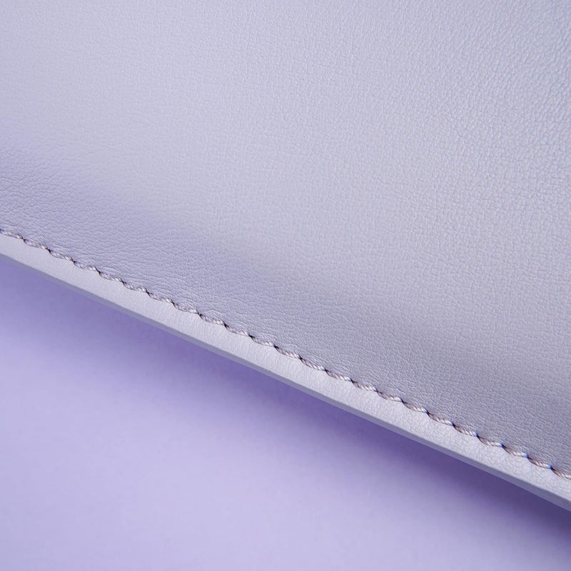 Benfan Laptop Sleeve 13 Inch Compatible with New MacBook Air 13 2018-2024, MacBook Pro 13 2016-2022 Color Light Purple - Image 4